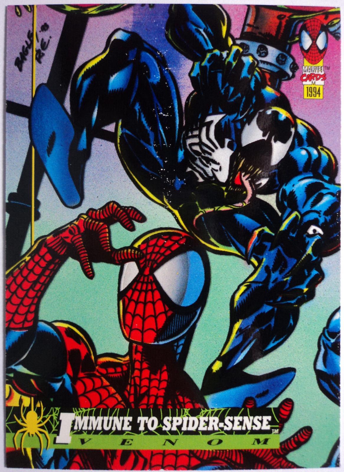 1994 Fleer Amazing Spider-Man Immune to Spider Sense #17 card