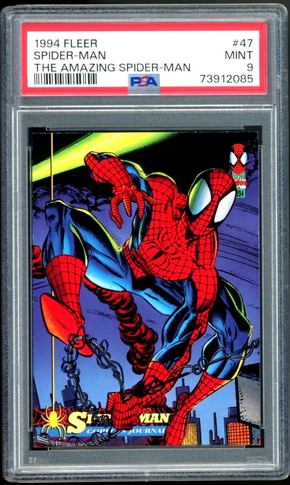 1994 Fleer Amazing Spider-Man Spider-Man #47 card