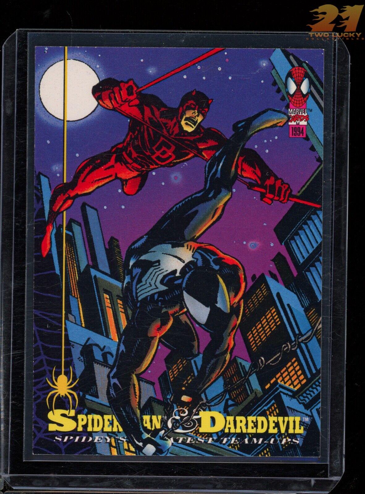 1994 Fleer Amazing Spider-Man Spider-Man & Daredevil #83 card