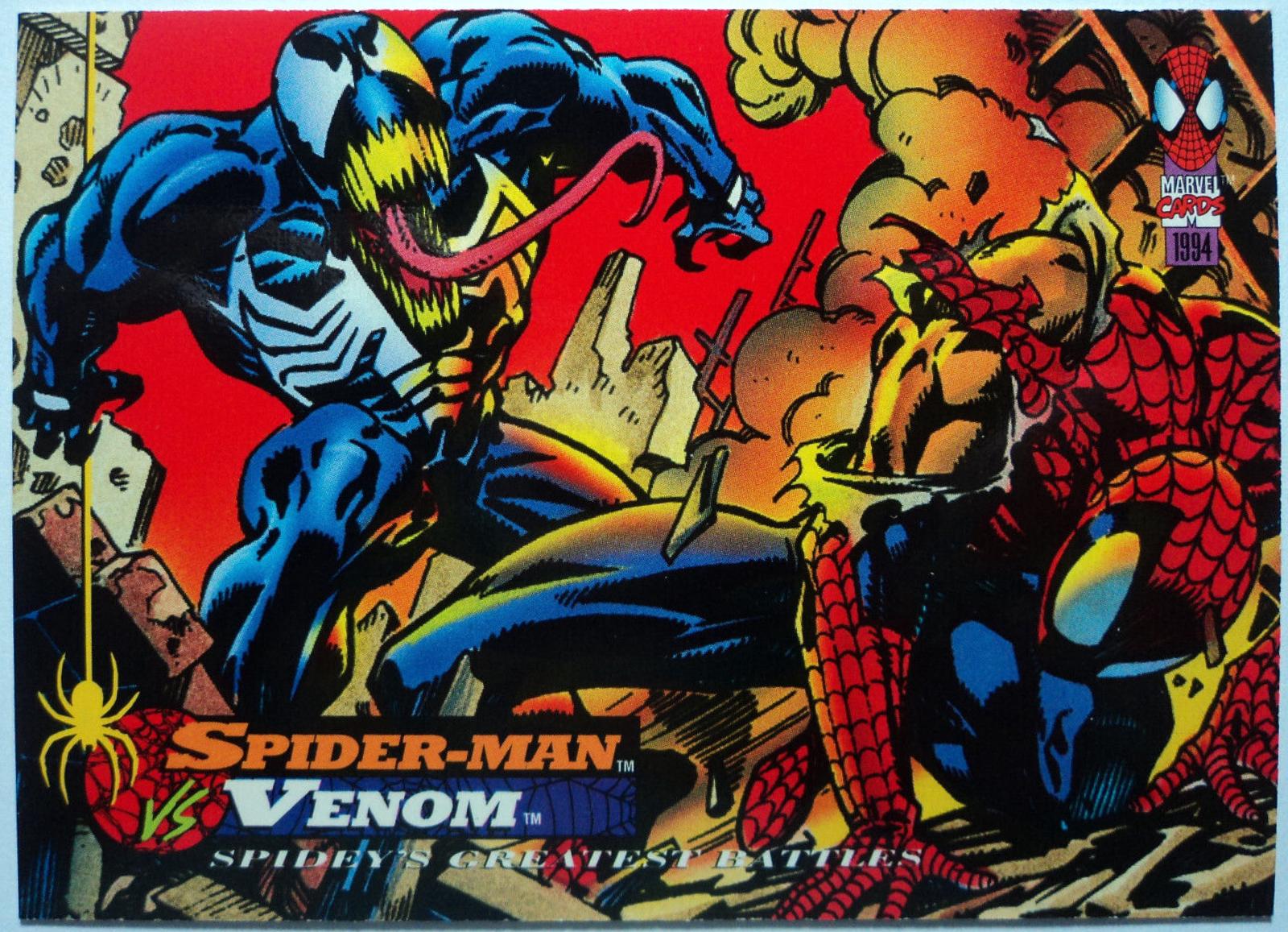 1994 Fleer Amazing Spider-Man Spider-Man VS Venom #97 card
