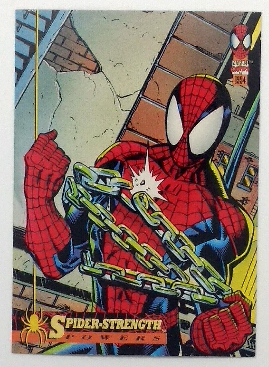 1994 Fleer Amazing Spider-Man Spider-Strength #7 card