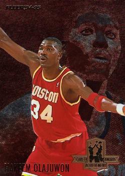 1994 Fleer Career Achievement Hakeem Olajuwon #3 card