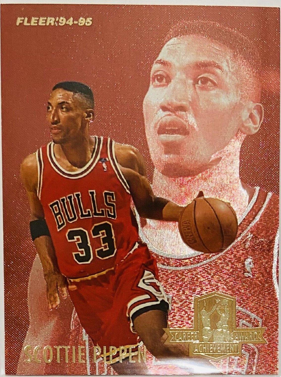 1994 Fleer Career Achievement Scottie Pippen #5 card