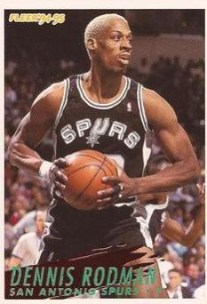 1994 Fleer Dennis Rodman #209 card