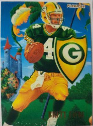 1994 Fleer Pro Visions Brett Favre #4 card