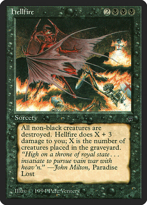 1994 Legends Hellfire #105 card