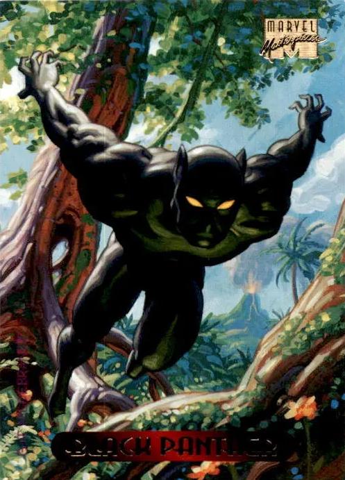 1994 Masterpieces Black Panther #8 card