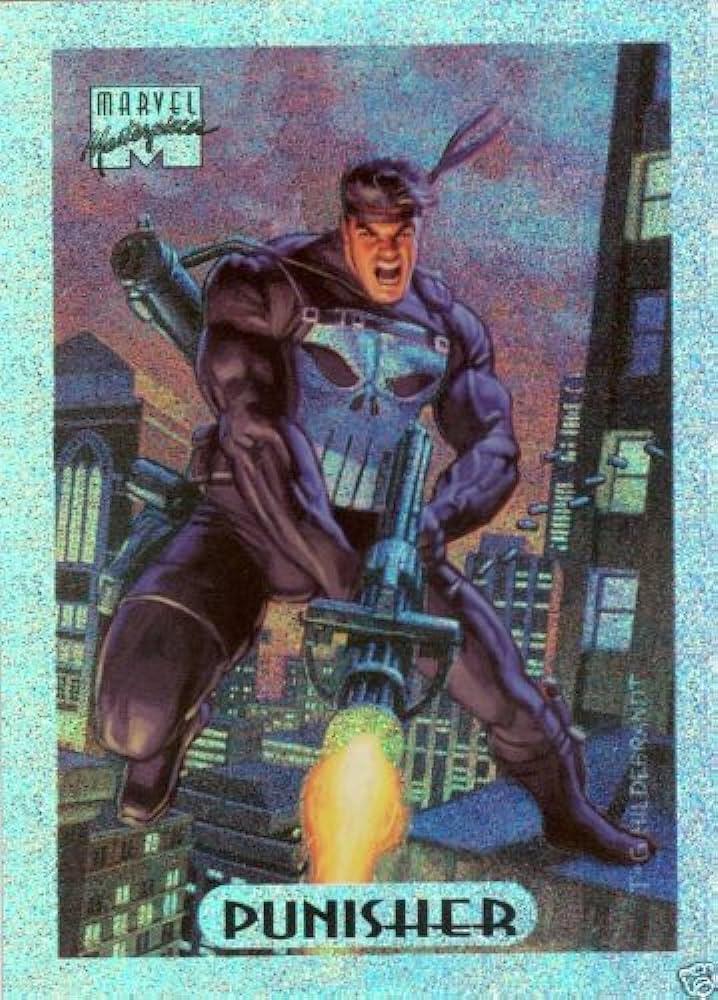 1994 Masterpieces Punisher [Silver Holofoil] #6 card