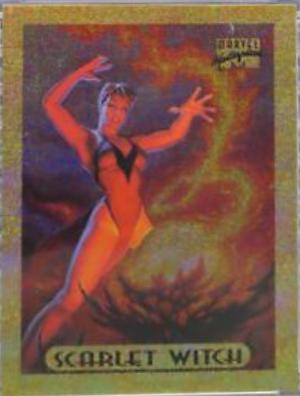 1994 Masterpieces Scarlet Witch [Gold Holofoil] #7 card
