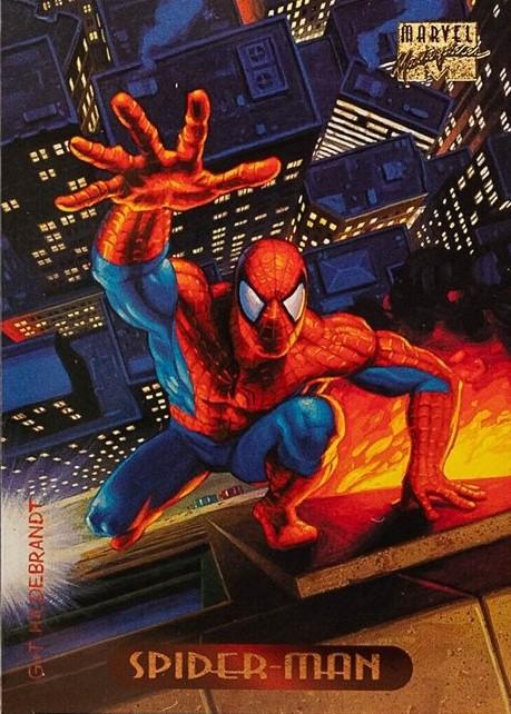 1994 Masterpieces Spider-Man #115 card