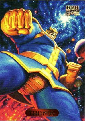 1994 Masterpieces Thanos #122 card