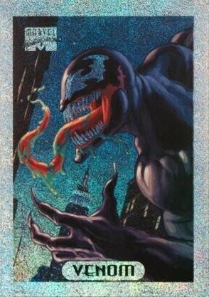 1994 Masterpieces Venom [Silver Holofoil] #9 card