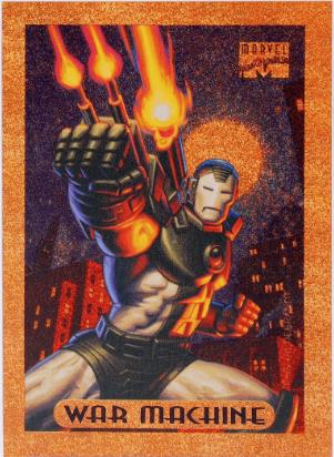 1994 Masterpieces War Machine [Bronze Holofoil] #10 card