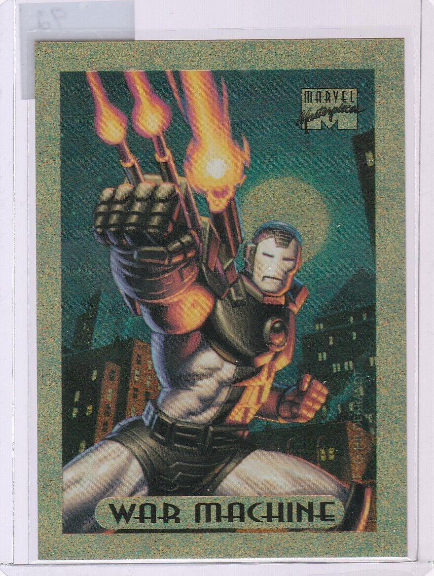1994 Masterpieces War Machine [Gold Holofoil] #10 card