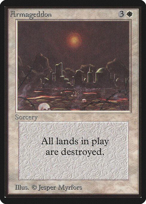 1994 Revised Armageddon #2 card