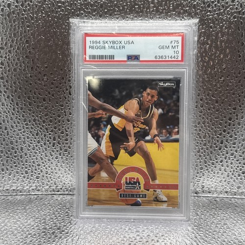 1994 Skybox USA Basketball Reggie Miller #75 card