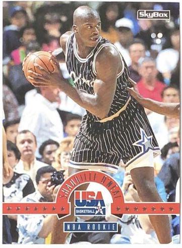 1994 Skybox USA Basketball Shaquille O'Neal #68 card