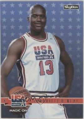 1994 Skybox USA Basketball Shaquille O'Neal #72 card