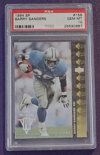 1994 SP Barry Sanders #158 card