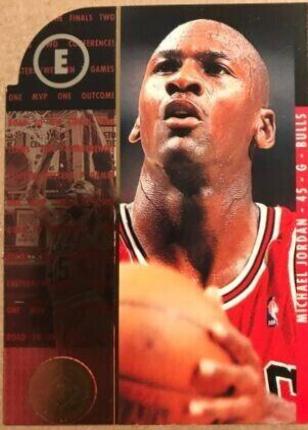 1994 SP Championship Michael Jordan [Die-Cut] #4 card