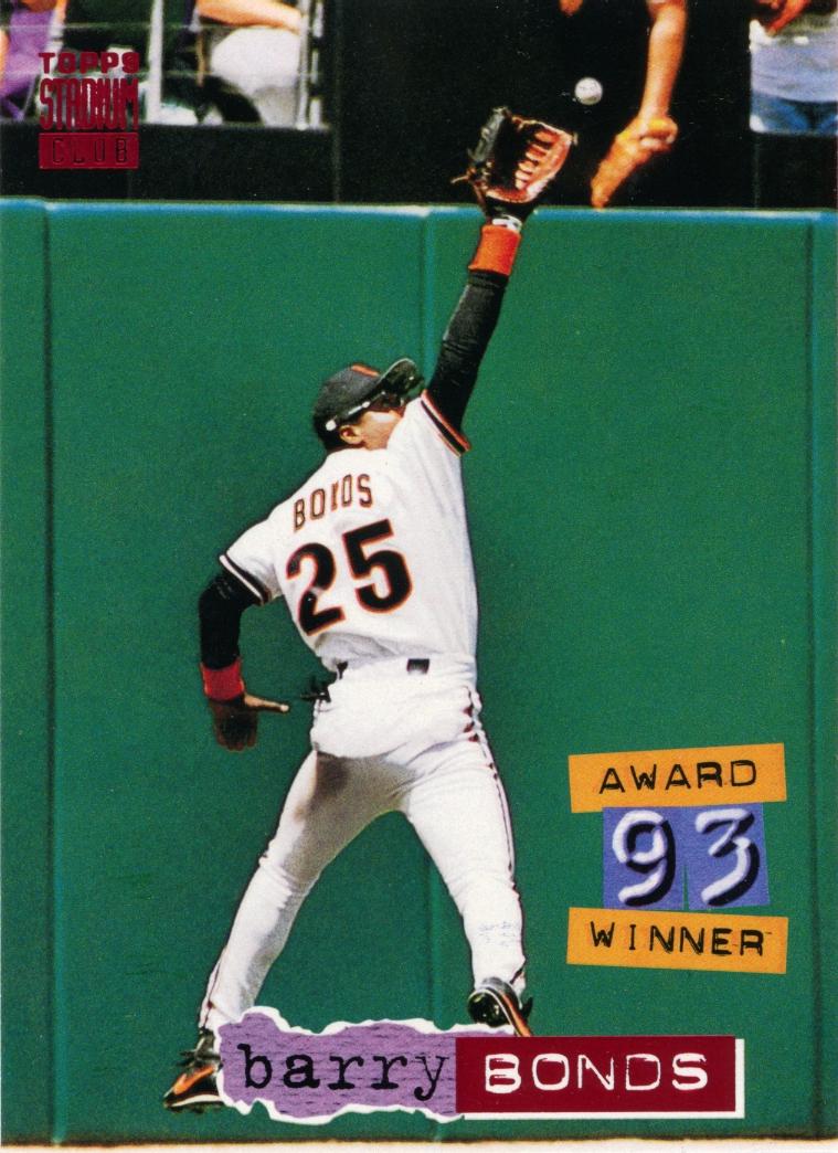 1994 Stadium Club Barry Bonds #238 card