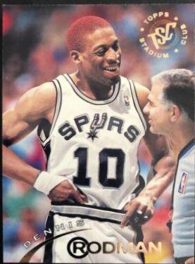 1994 Stadium Club Dennis Rodman #72 card