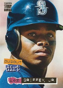 1994 Stadium Club Dugout Dirt Ken Griffey Jr #7 card