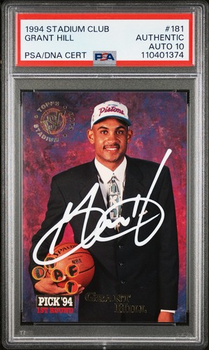 1994 Stadium Club Grant Hill #181 card