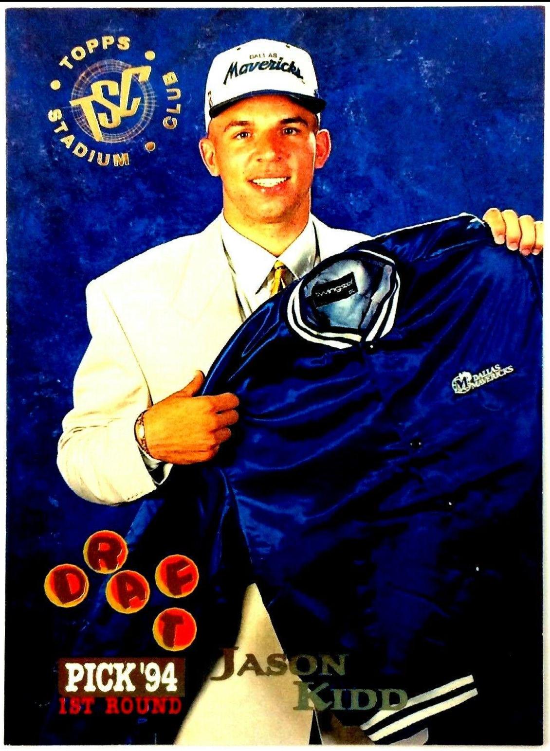 1994 Stadium Club Jason Kidd #172 card