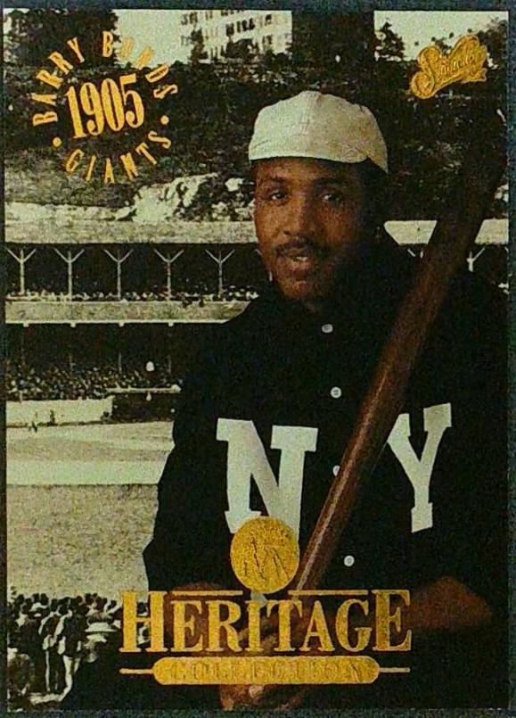 1994 Studio Heritage Barry Bonds #1 card