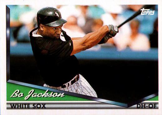 1994 Topps Bo Jackson #500 card