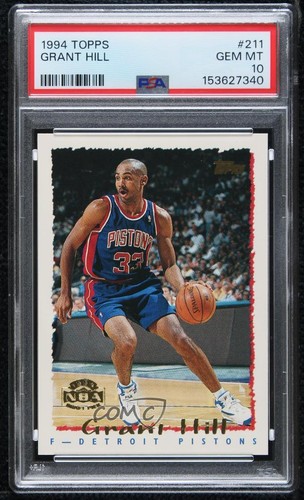 1994 Topps Grant Hill #211 card