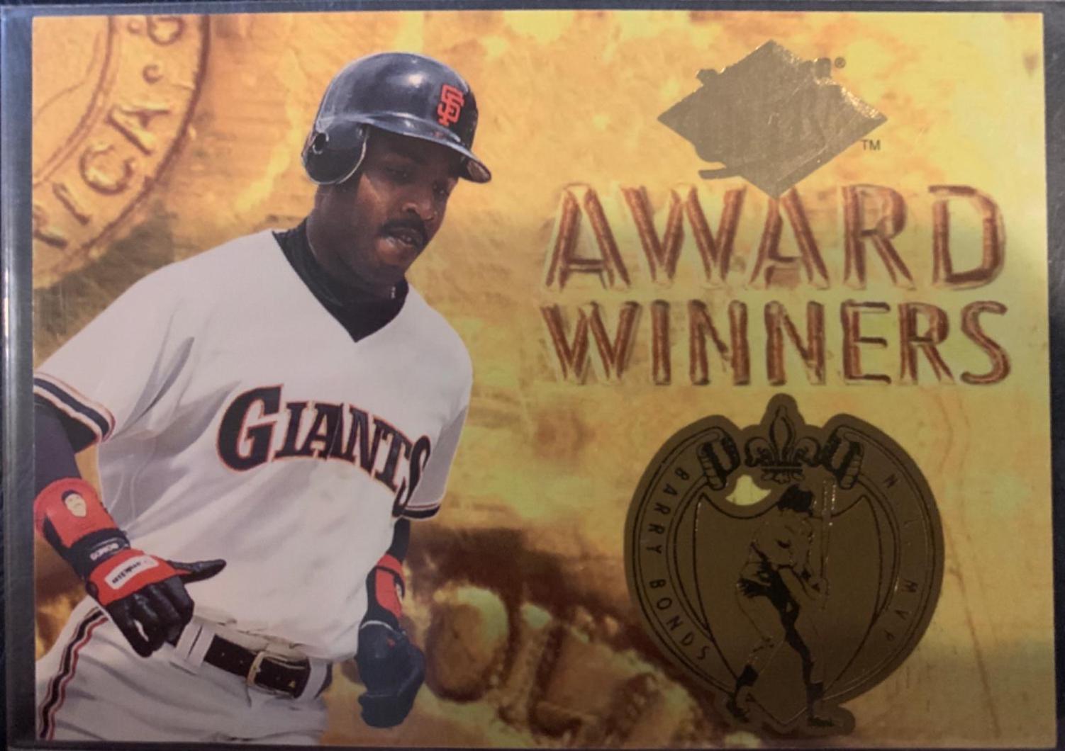 1994 Ultra Award Winners Barry Bonds #20 card