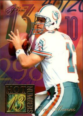 1994 Ultra Flair Hot Numbers Dan Marino #7 card