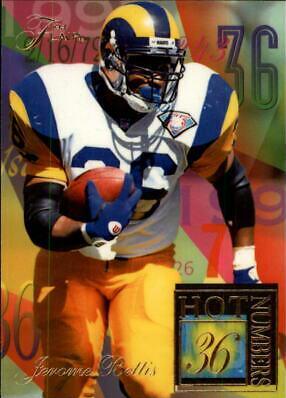 1994 Ultra Flair Hot Numbers Jerome Bettis #2 card