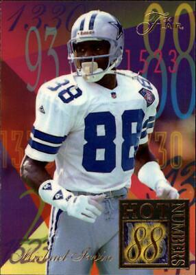1994 Ultra Flair Hot Numbers Michael Irvin #6 card
