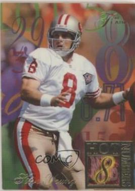 1994 Ultra Flair Hot Numbers Steve Young #15 card