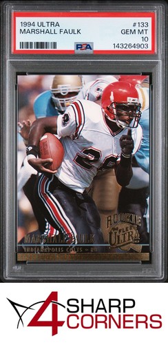 1994 Ultra Marshall Faulk #133 card
