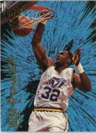 1994 Ultra Power Karl Malone #5 card