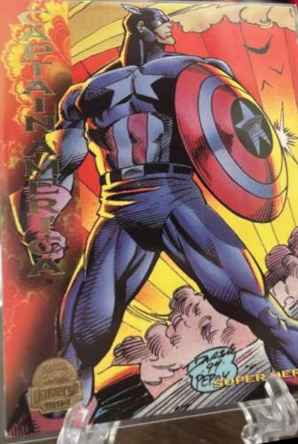 1994 Universe Captain America #145 card