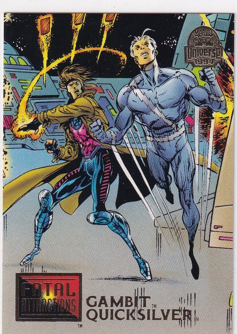 1994 Universe Gambit & Quicksilver #17 card