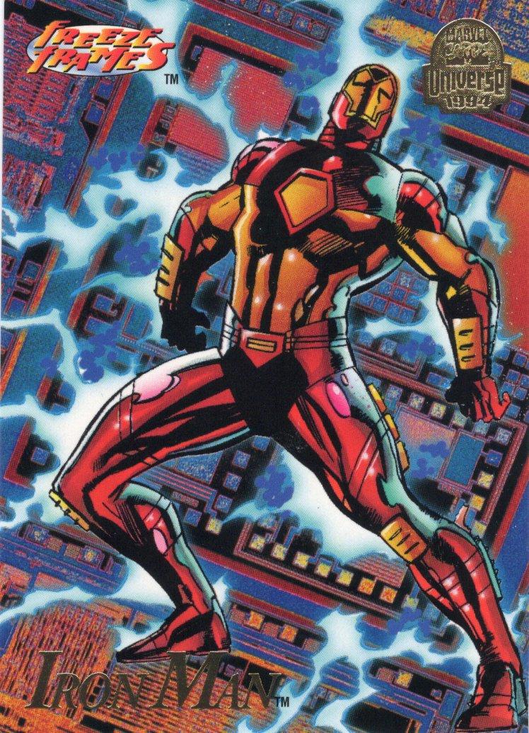 1994 Universe Iron Man #8 card