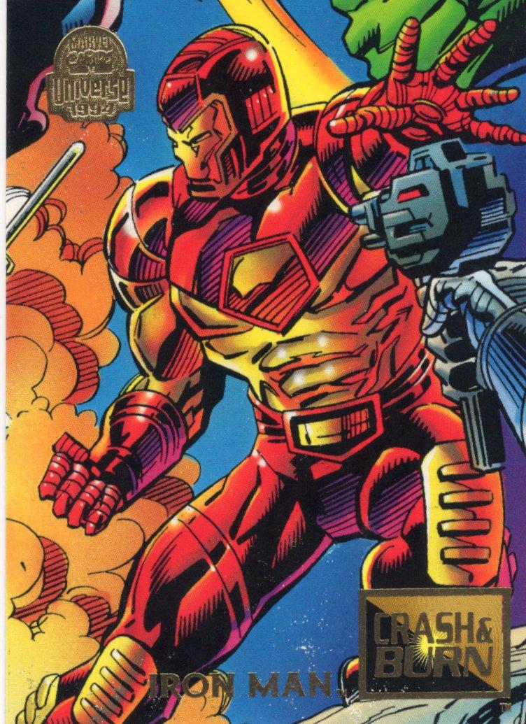 1994 Universe Iron Man #80 card