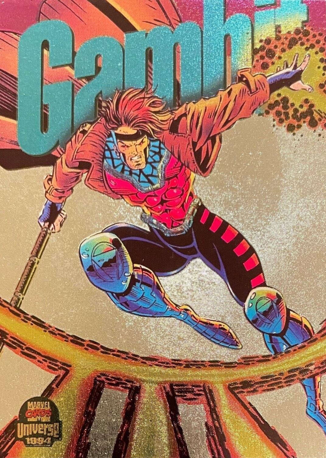 1994 Universe Powerblast Gambit [Silver] #4 card