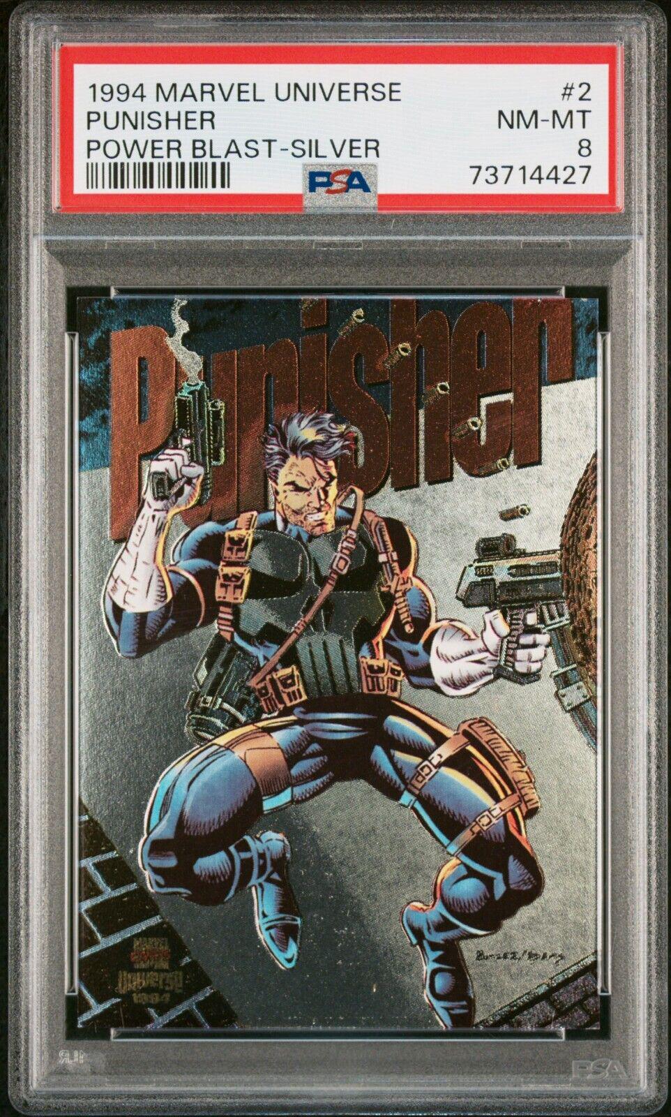 1994 Universe Powerblast Punisher [Silver] #2 card