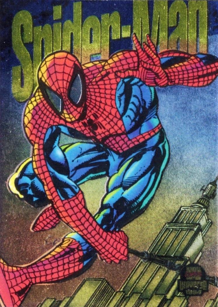 1994 Universe Powerblast Spider-Man #6 card