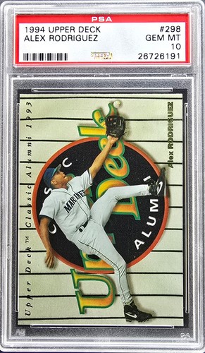 1994 Upper Deck Alex Rodriguez #298 card