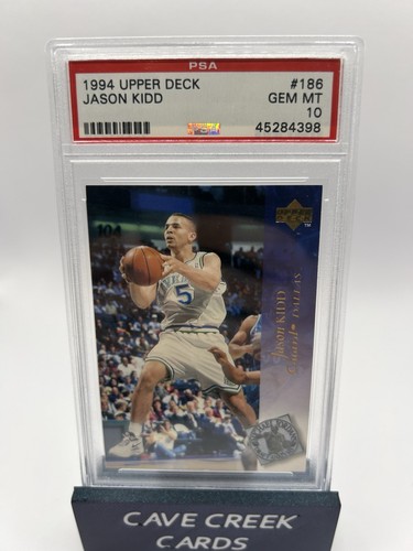 1994 Upper Deck Jason Kidd #186 card