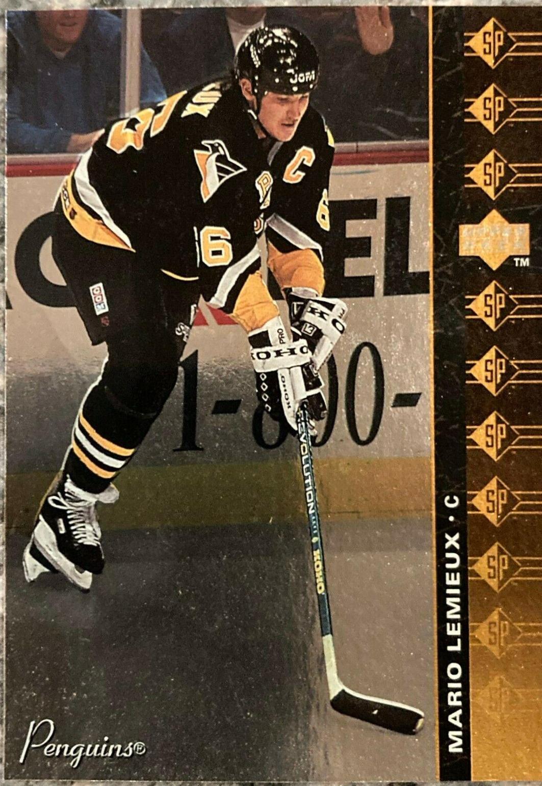 1994 Upper Deck SP Insert Mario Lemieux #SP-61 card
