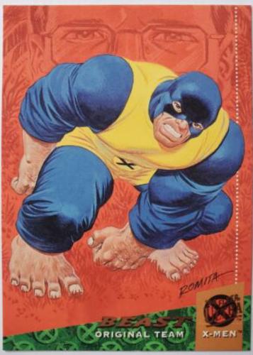 1995 1994 Ultra X-Men Beast #100 card